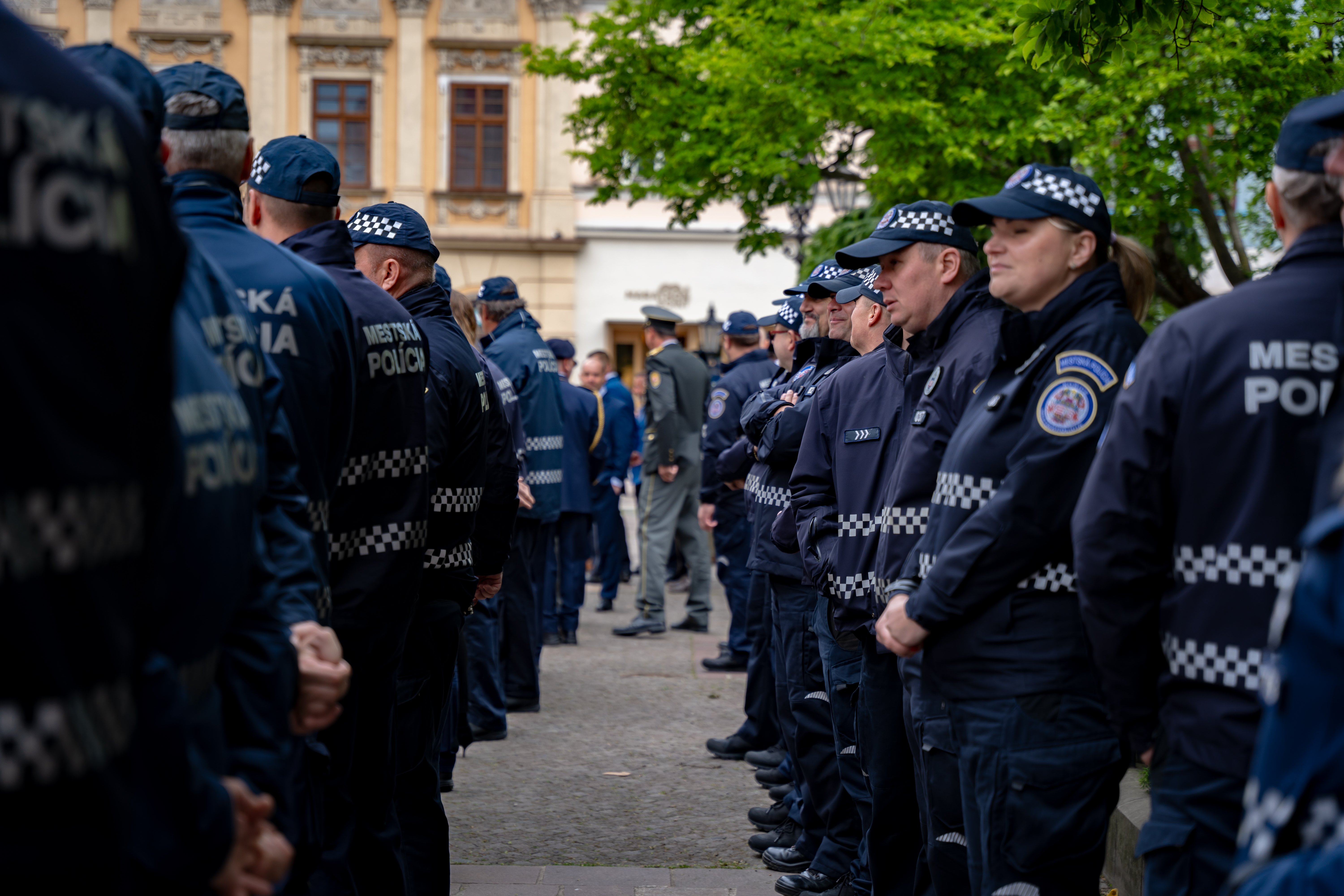 Slavnostne ocenovanie prislusnikov Mestskej policie -1